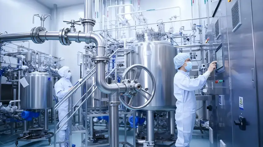 医疗食品卫生级阀门：美国米勒调节阀守护生命健康的洁净卫士